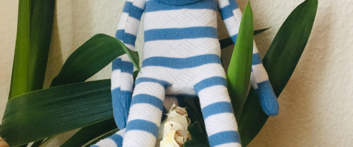 Sock monkey helps Senda Verde